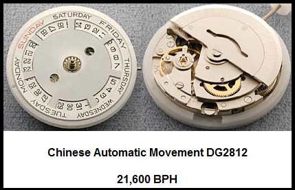 Asian movement compared to swiss movement