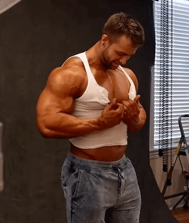 best of Hunk posing sexy muscle