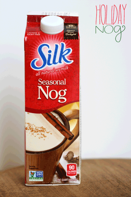 Happy holidays have some eggnog from