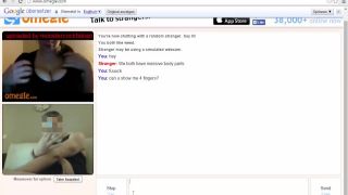 best of Cock girl monstercockfabian omegle huge reaction