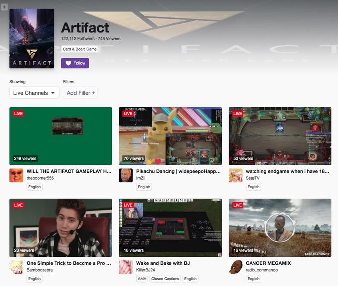 Mushroom reccomend twitch artifact section nutshell