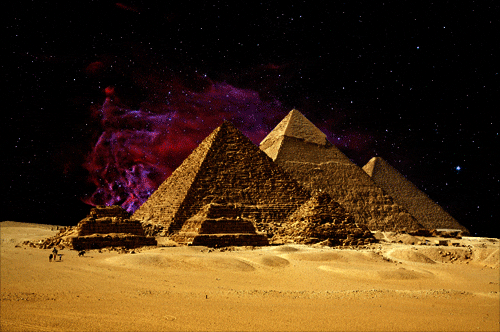 Travel movie from egypt giza pyramid