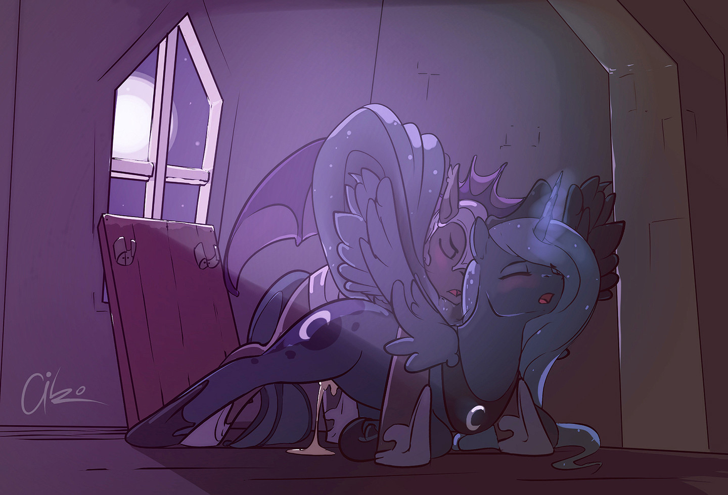 Luna nude stables