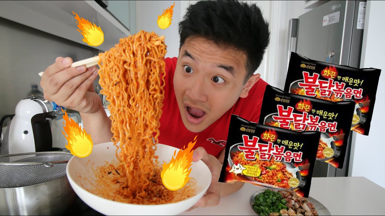 Aviva rocks spicy noodle challenge