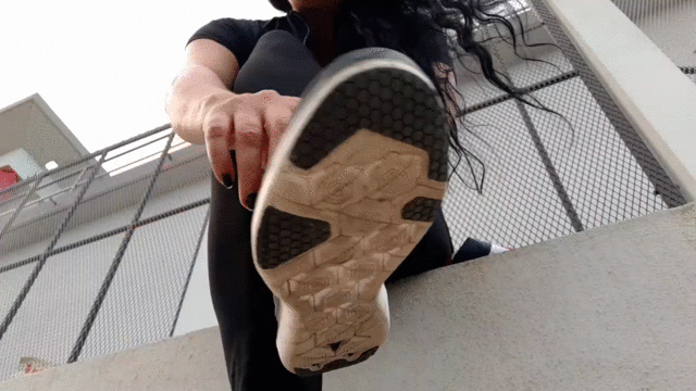 Shoeplay flip flop full pics clips4sale