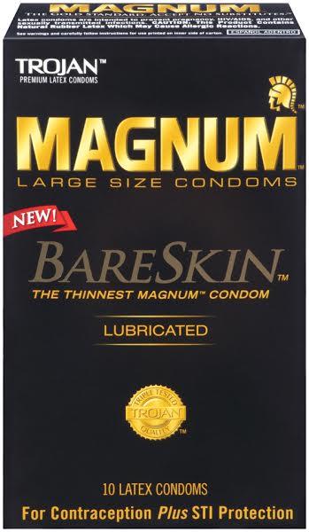 best of Trojan bare trying skin condom magnum