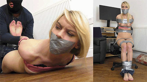 Pipes reccomend chloe taped gagged