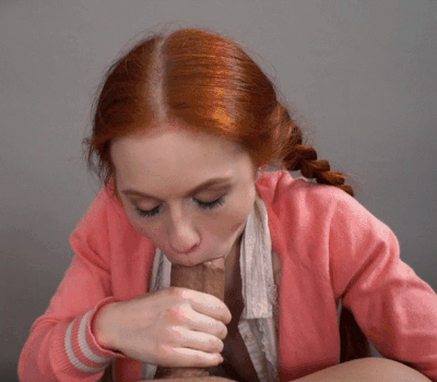 best of Cutie great blowjob gives redhead