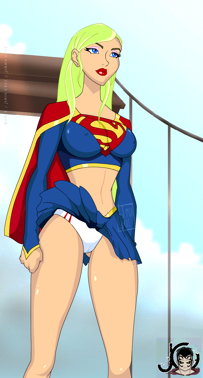 Super girl wonderwoman evil
