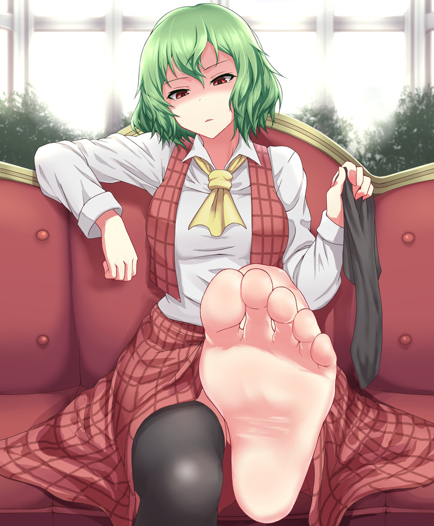 Touhou project yuka kazami violent foot