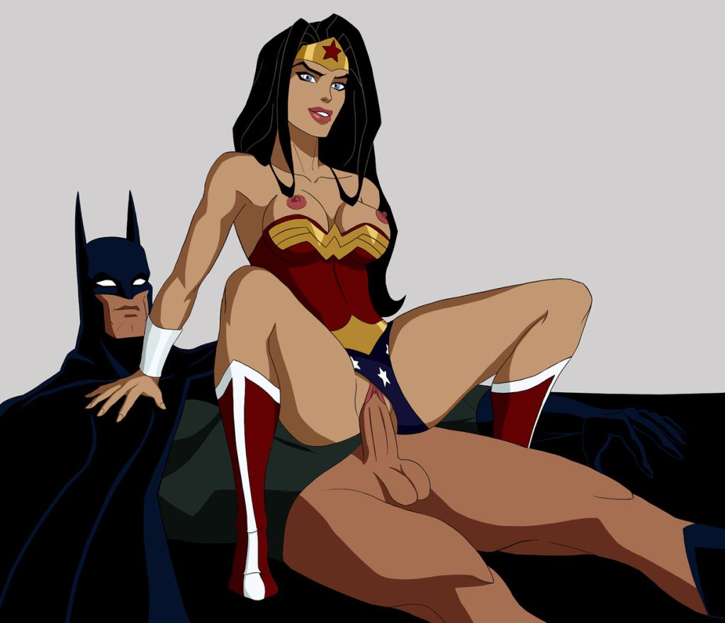 Wonder women blows superman batman green