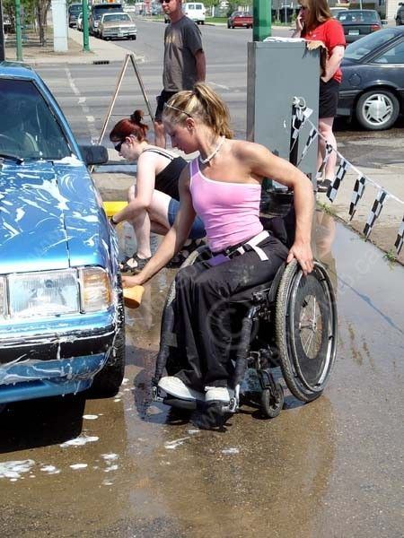 Girl wheelchair dutch