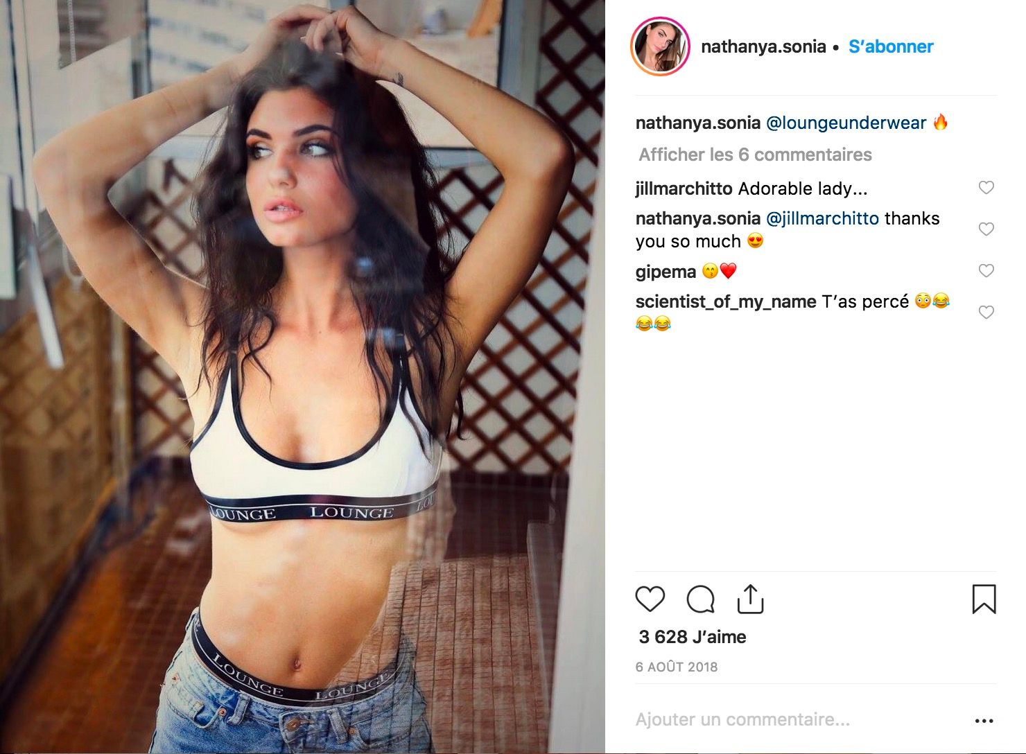 Doppler reccomend Nathanya Sonia Tele-réalité montre des seins sur snap!