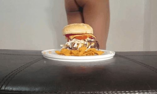 Butt crush burger