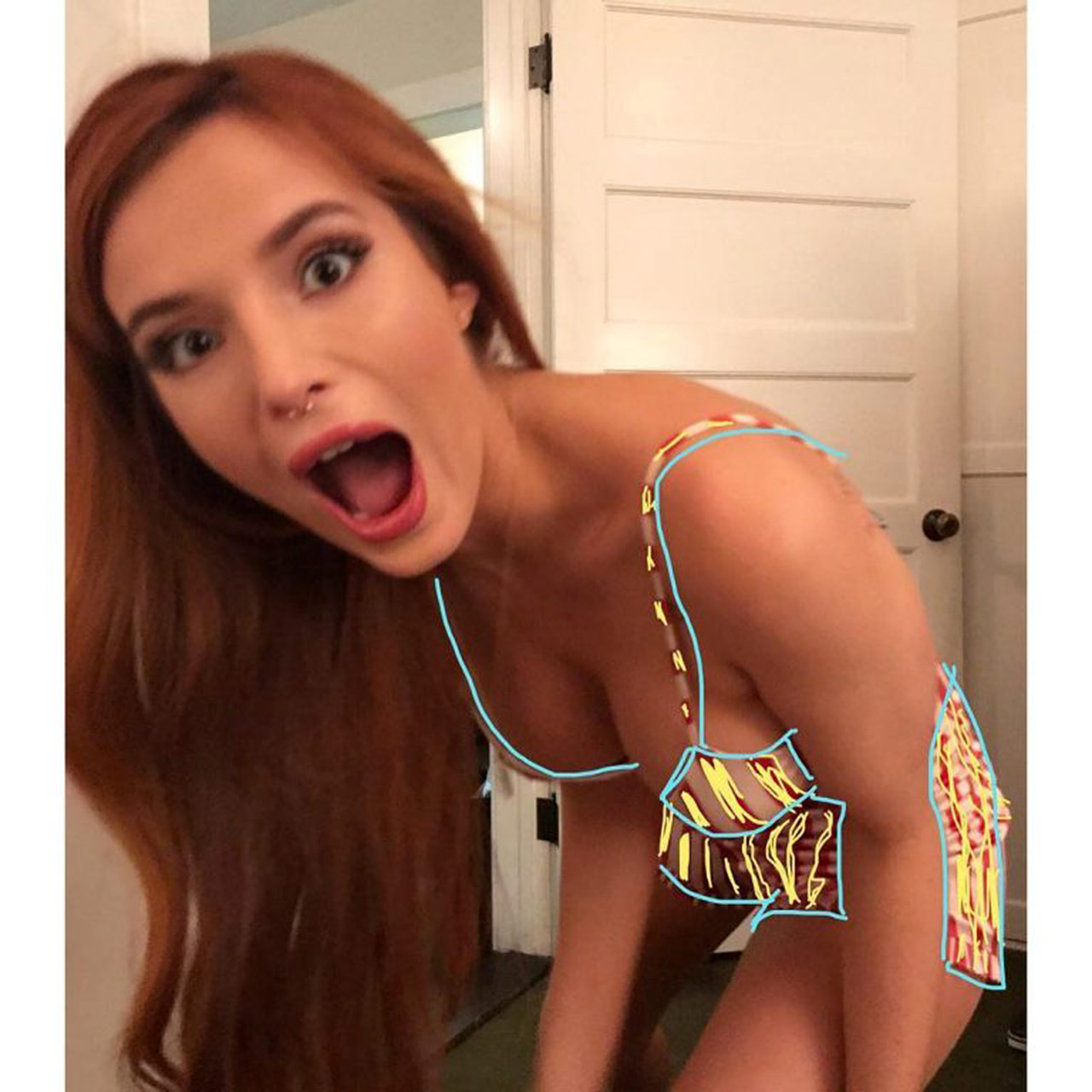 Bella thorne topless instagram