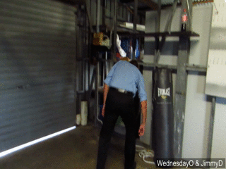 Stepdaughter punishment punished cleaning garage