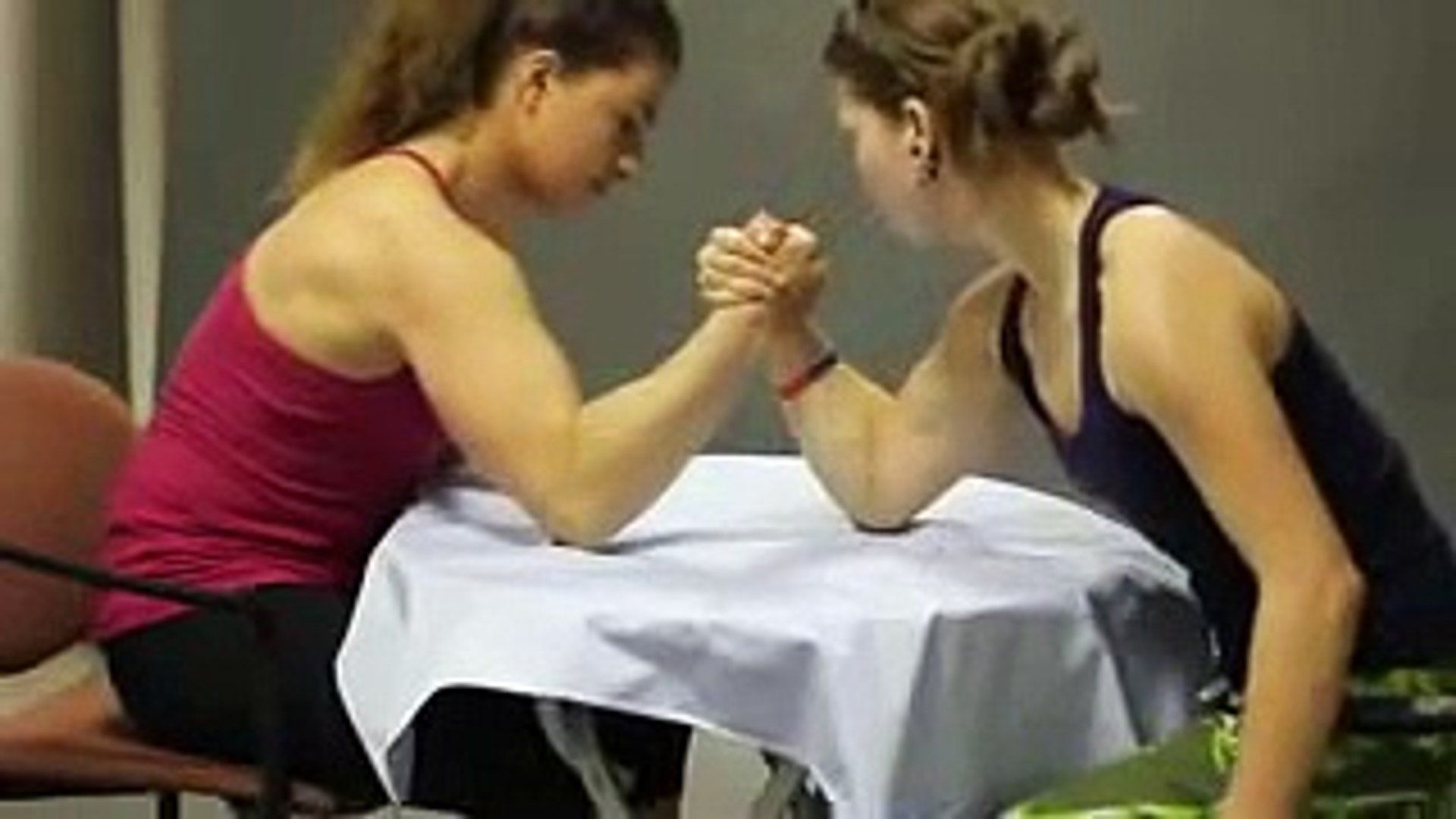Duck recomended strong woman with armwrestling