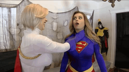 Supergirl tied humiliated