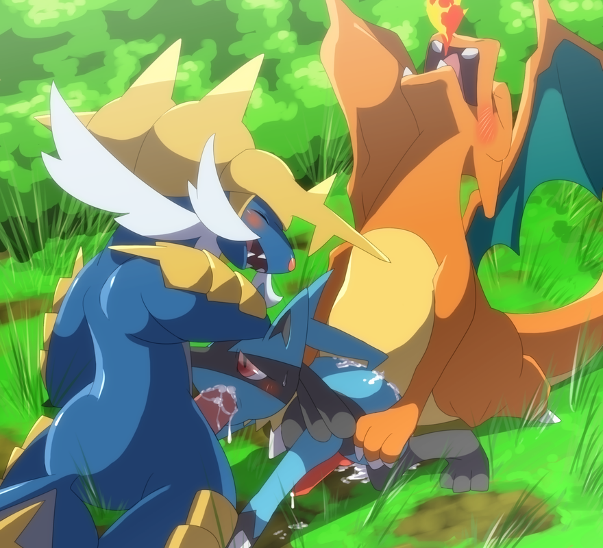 best of Blitzdrachin female lucario charizard breeding