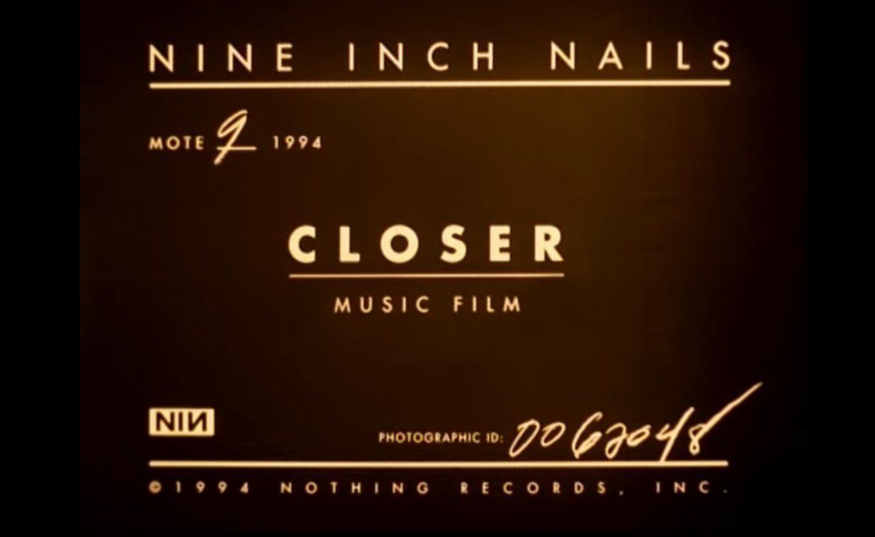 Glitter reccomend closer nine inch nails