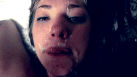 Cute schoolgirl sloppy blowjob oral creampie