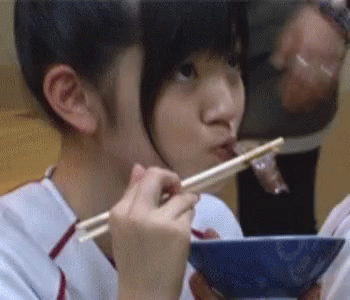 Dark M. reccomend japanese girl eating food