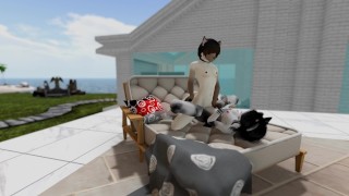 Poolside fucking second life yiff