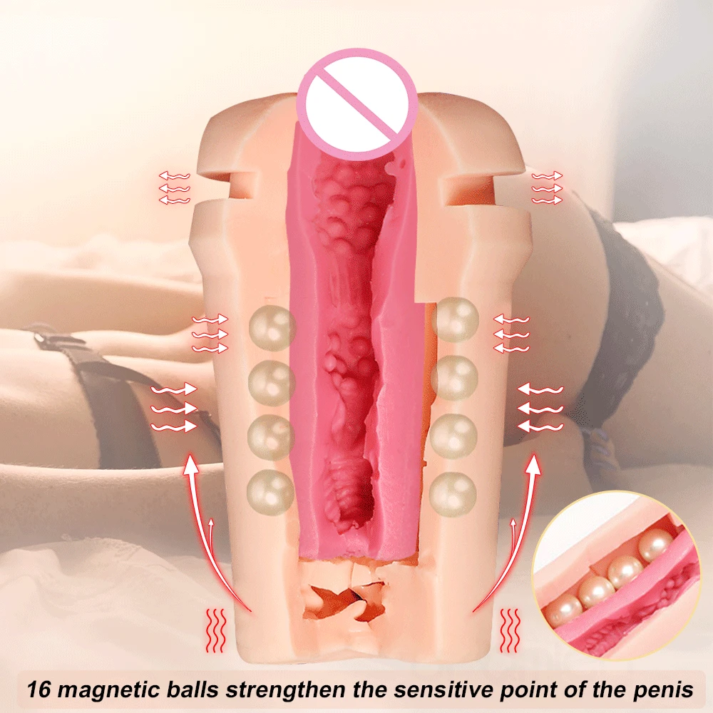 Hands free orgasm with vibrator ball