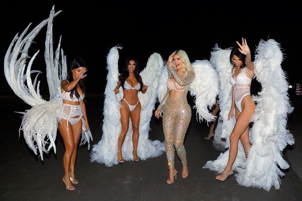 Bentley reccomend jenners kardashians victoria secret angels costume