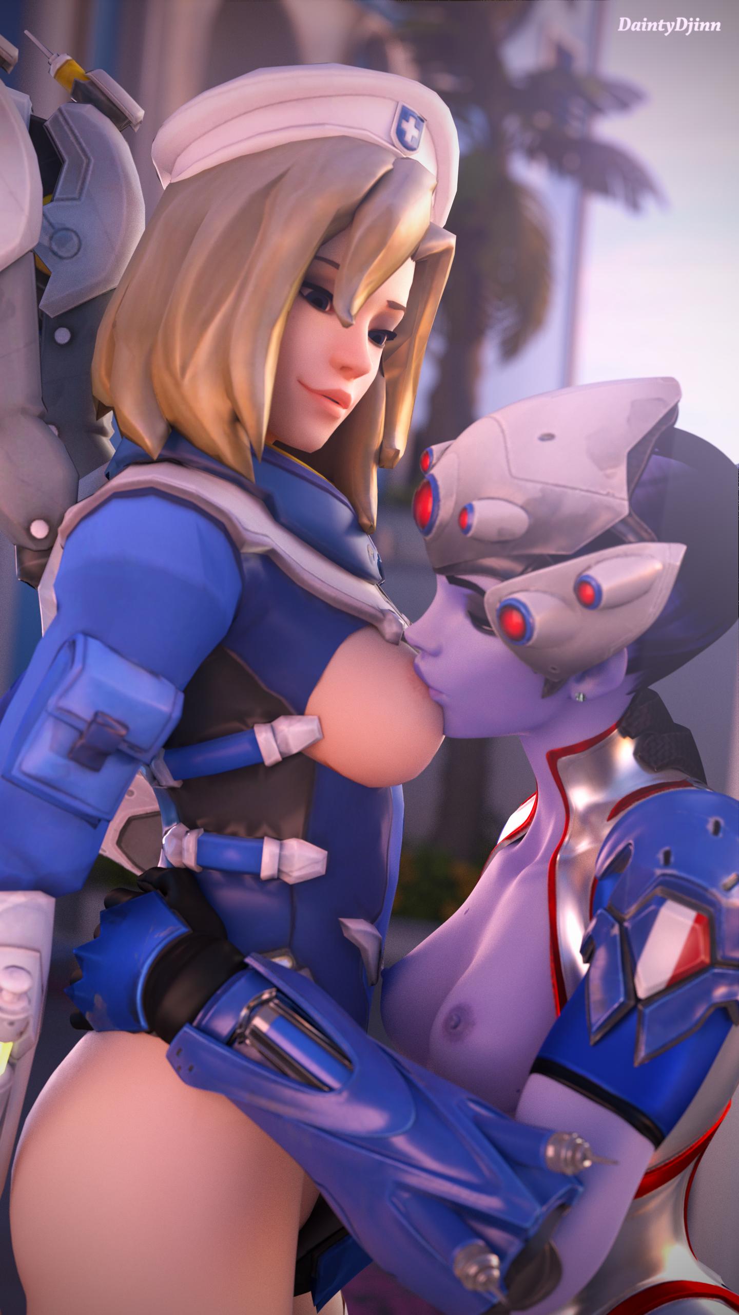 best of Mercy widowmaker compliation overwatch porn