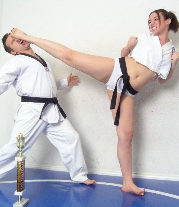 Juke reccomend super sexy karate kicks girls