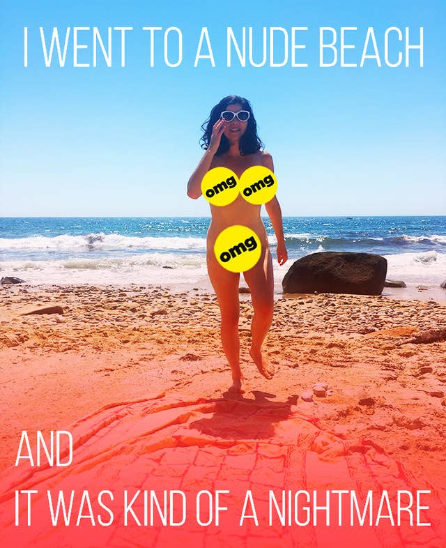 Teaser went beach left bikini home