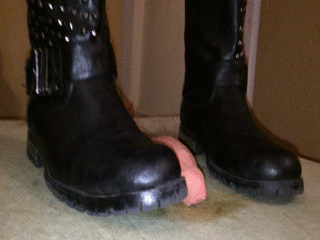 Timberland boots taking worshiping feet
