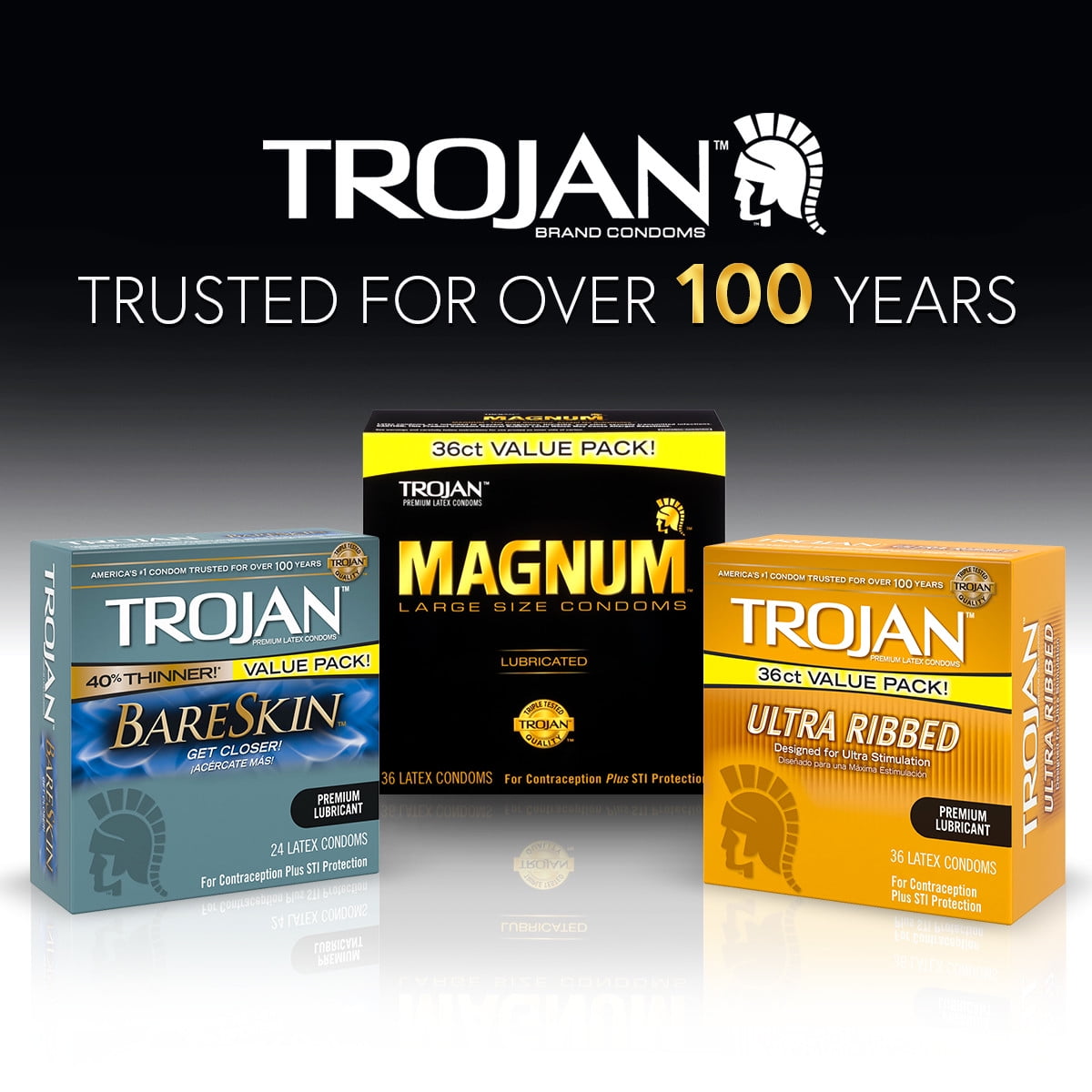 best of Trojan bare trying skin condom magnum